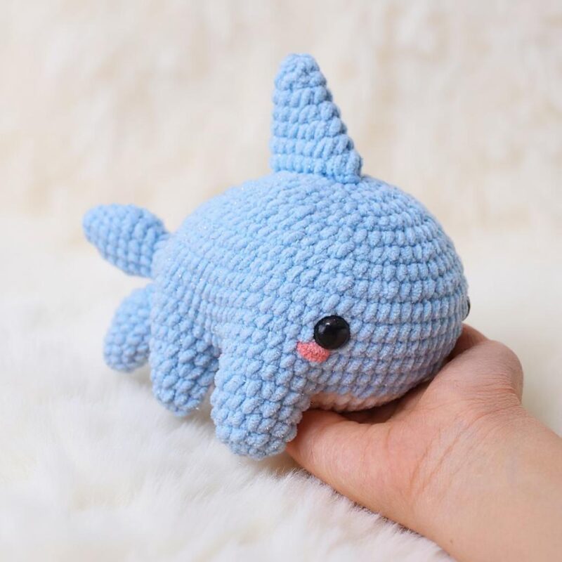 Pawsy Shark Amigurumi Crochet Pattern - Adorable DIY Stuffed Animal Toy - Instant Download PDF - Image 2