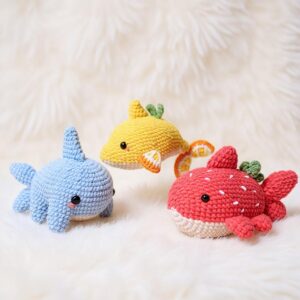 Pawsy Splash Squad Amigurumi Crochet Pattern Bundle - Adorable Water Animals - DIY Stuffed Toys - Instant Download PDF