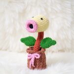 Pea Blaster Amigurumi Crochet Pattern - Adorable DIY Stuffed Plant Toy - Instant Download PDF