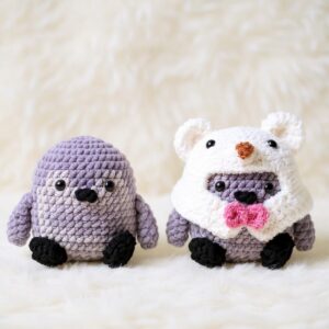 PenguBear Amigurumi Crochet Pattern - Adorable DIY Stuffed Animal Toy - Instant Download PDF
