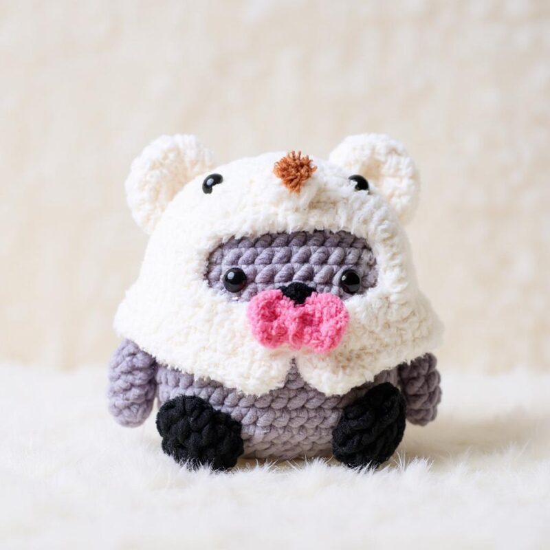 PenguBear Amigurumi Crochet Pattern - Adorable DIY Stuffed Animal Toy - Instant Download PDF - Image 3