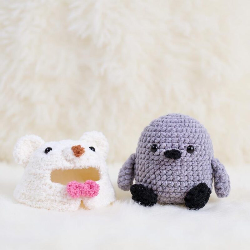 PenguBear Amigurumi Crochet Pattern - Adorable DIY Stuffed Animal Toy - Instant Download PDF - Image 4
