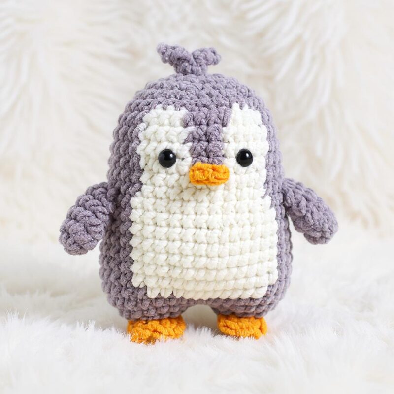 Penguin Amigurumi Crochet Pattern - Adorable DIY Stuffed Animal Toy - Instant Download PDF - Image 2