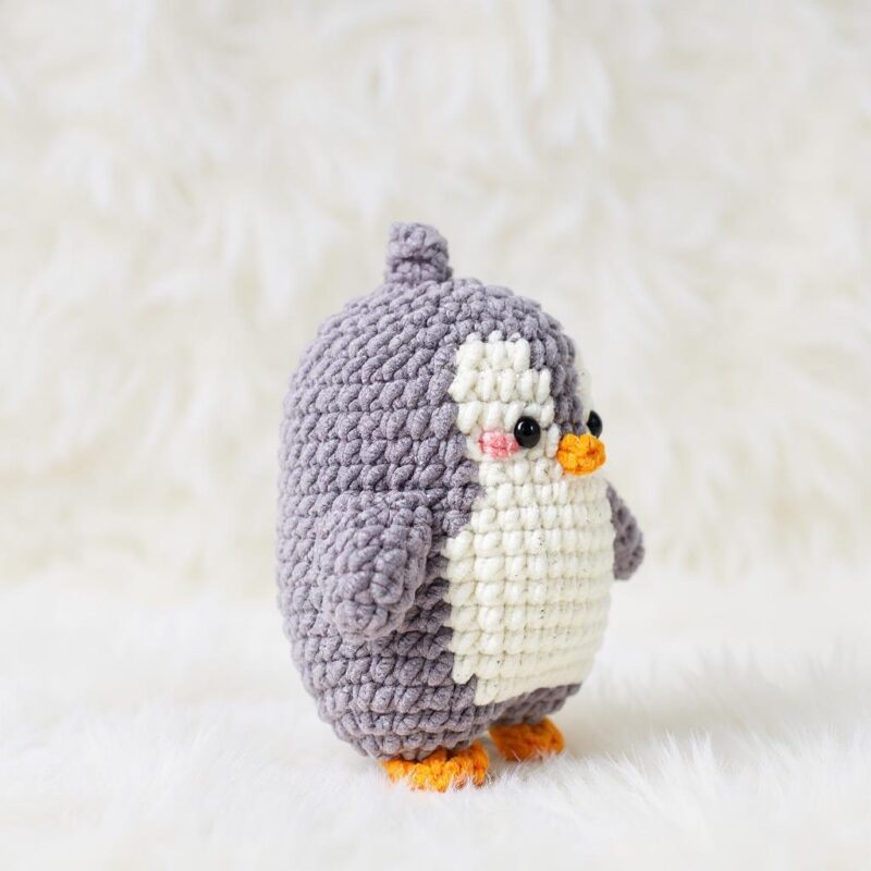Penguin Amigurumi Crochet Pattern - Adorable DIY Stuffed Animal Toy - Instant Download PDF - Image 3