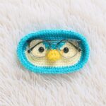 Penguin Eyeglasses Holder Amigurumi Crochet Pattern - Adorable DIY Desk Accessory - Instant Download PDF
