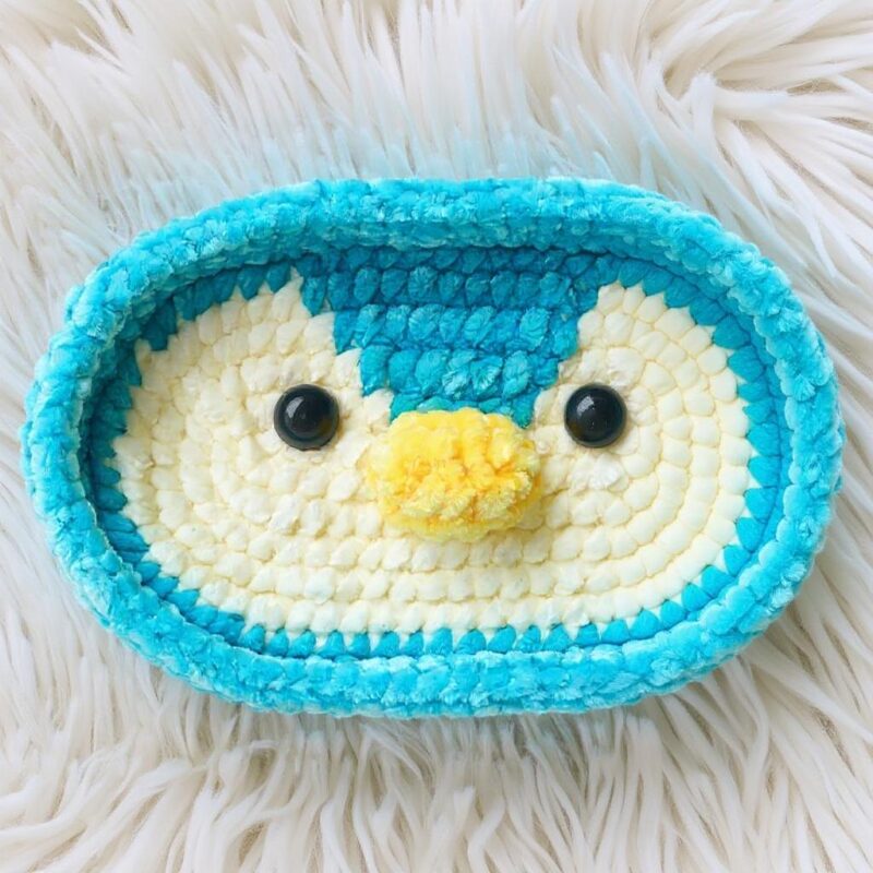 Penguin Eyeglasses Holder Amigurumi Crochet Pattern - Adorable DIY Desk Accessory - Instant Download PDF - Image 5