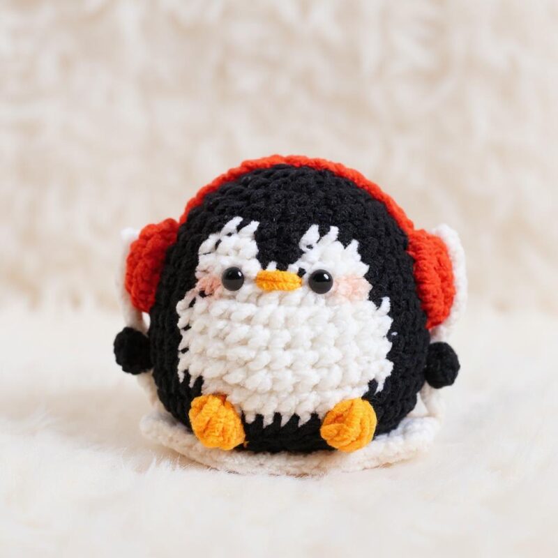Swinging Penguin Amigurumi Crochet Pattern - Adorable DIY Car Hanging Decor - Instant Download PDF - Image 2