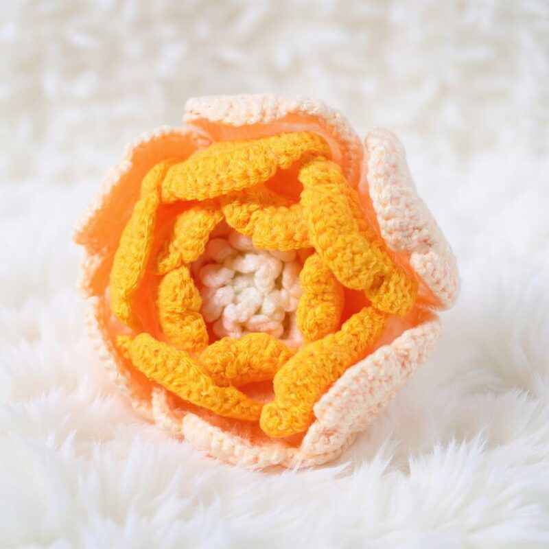 Peony Flower Amigurumi Crochet Pattern - Beautiful DIY Handmade Flower - Instant Download PDF - Image 2