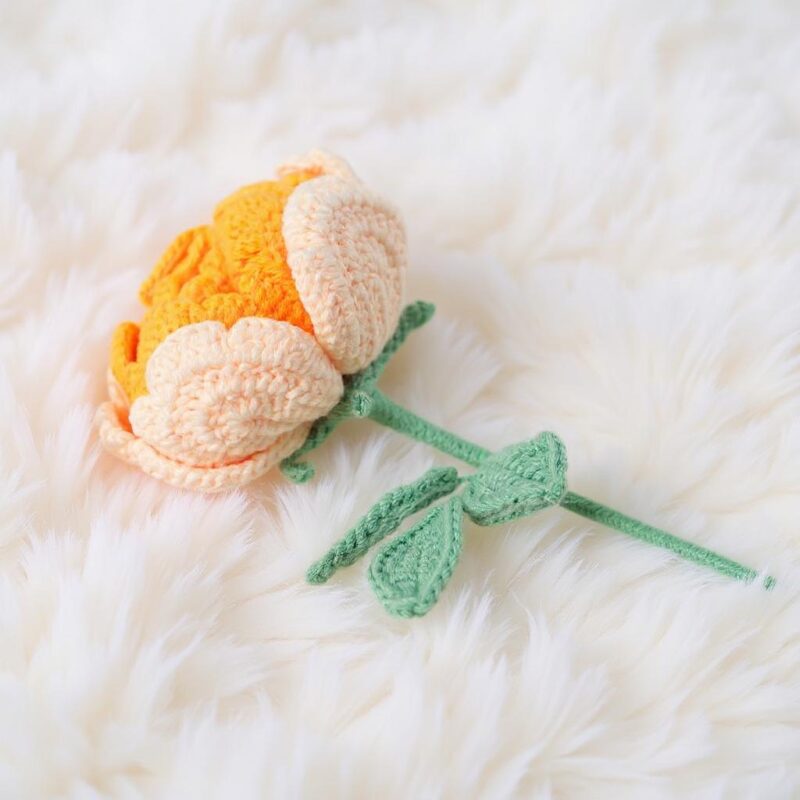 Peony Flower Amigurumi Crochet Pattern - Beautiful DIY Handmade Flower - Instant Download PDF - Image 4