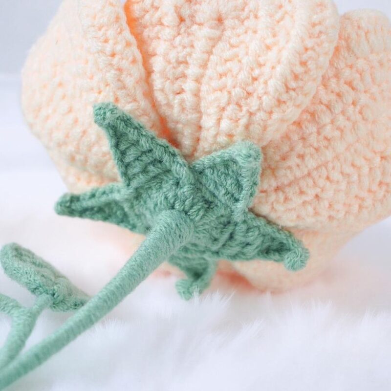 Peony Flower Amigurumi Crochet Pattern - Beautiful DIY Handmade Flower - Instant Download PDF - Image 6