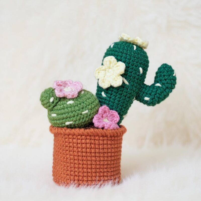 Petal & Prickles Potted Cactus Amigurumi Crochet Pattern - Adorable DIY Potted Plant - Instant Download PDF - Image 2