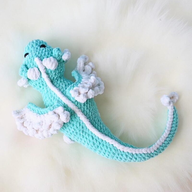 Phoenix Dragon Amigurumi Crochet Pattern - Majestic DIY Stuffed Animal Toy - Instant Download PDF - Image 5