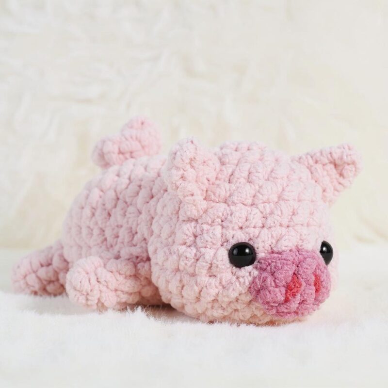Pig Amigurumi Crochet Pattern - Adorable DIY Stuffed Animal Toy - Instant Download PDF - Image 3