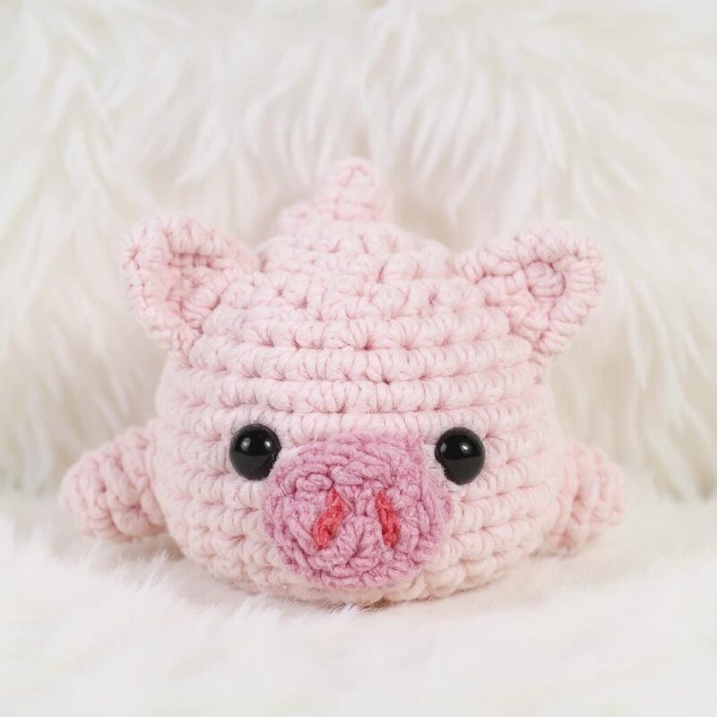 Pig Amigurumi Crochet Pattern - Adorable DIY Stuffed Animal Toy - Instant Download PDF - Image 4