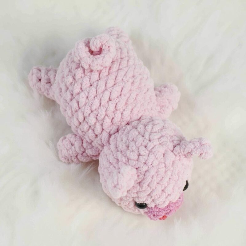 Pig Amigurumi Crochet Pattern - Adorable DIY Stuffed Animal Toy - Instant Download PDF - Image 5