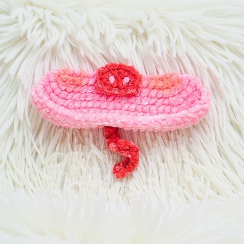 Pig Eyeglasses Holder Amigurumi Crochet Pattern - Adorable DIY Stuffed Animal Toy - Instant Download PDF - Image 5