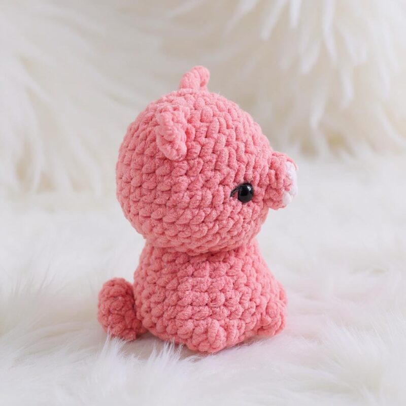 Piggy Amigurumi Crochet Pattern - No-Sew DIY Stuffed Animal Toy - Instant Download PDF - Image 3