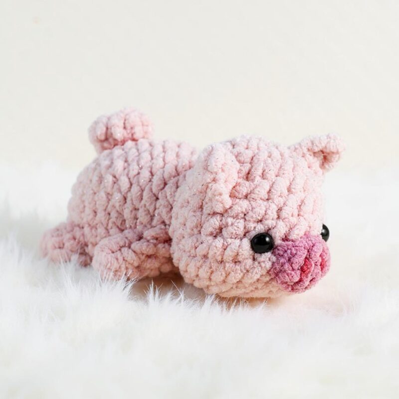 Piggy Amigurumi Crochet Pattern Bundle - Adorable DIY Stuffed Animal Toys - Instant Download PDF - Image 4