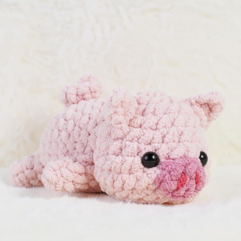 Piggy Amigurumi Crochet Pattern Bundle - Adorable DIY Stuffed Animal Toys - Instant Download PDF - Image 5