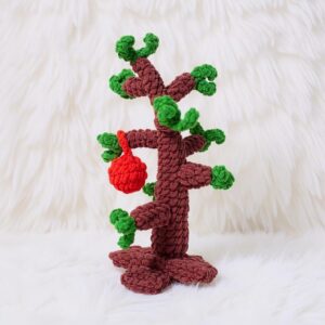 Pine Tree Amigurumi Crochet Pattern - Whimsical DIY Stuffed Toy - Instant Download PDF