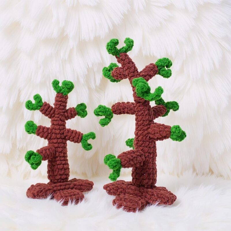 Pine Tree Amigurumi Crochet Pattern - Whimsical DIY Stuffed Toy - Instant Download PDF - Image 2