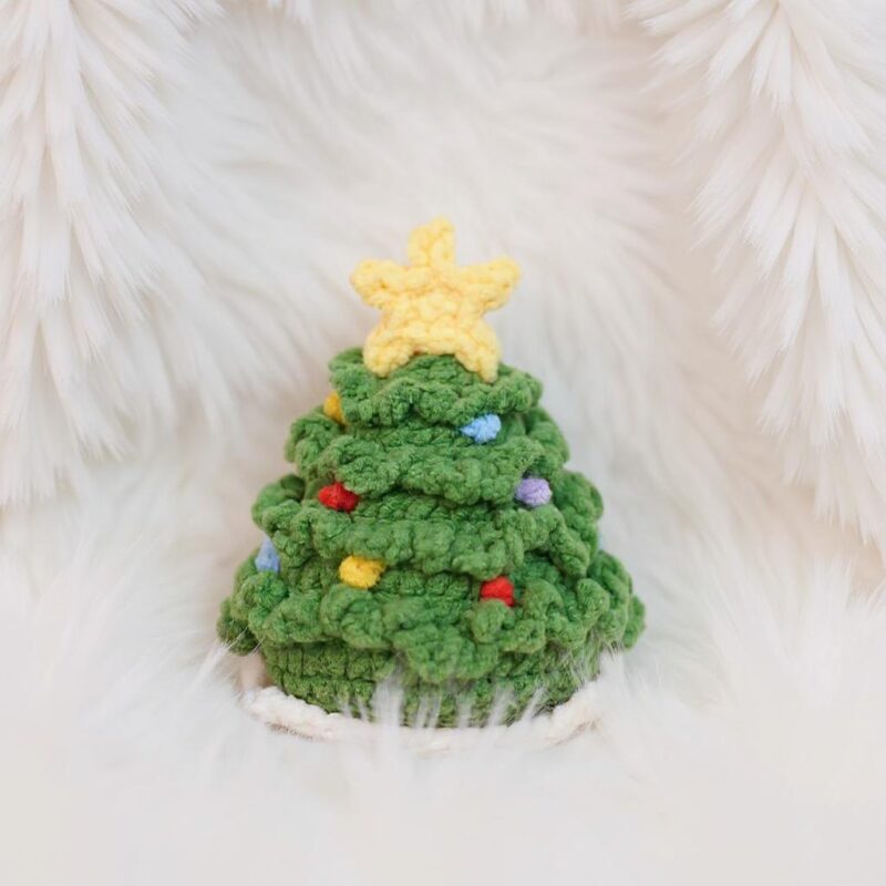 Swinging Pine Tree Amigurumi Crochet Pattern - Adorable DIY Car Hanging Charm - Instant Download PDF - Image 3