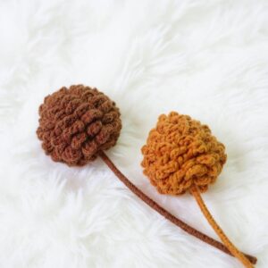 Pinecone Amigurumi Crochet Pattern - Cozy DIY Woodland Decor - Instant Download PDF