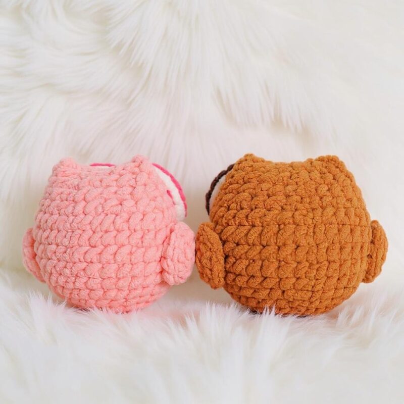 Pinky Puff Owl Amigurumi Crochet Pattern - Adorable DIY Stuffed Animal Toy - Instant Download PDF - Image 5