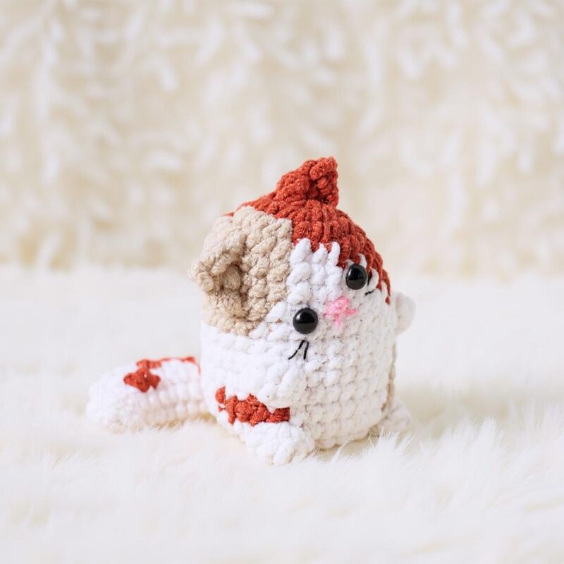 Pippin the Caramel Latte Cat Amigurumi Crochet Pattern - Adorable DIY Stuffed Animal Toy - Instant Download PDF - Image 2