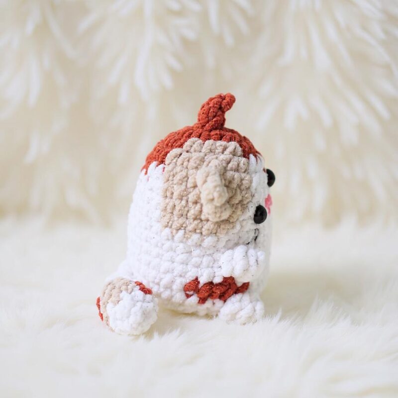 Pippin the Caramel Latte Cat Amigurumi Crochet Pattern - Adorable DIY Stuffed Animal Toy - Instant Download PDF - Image 4