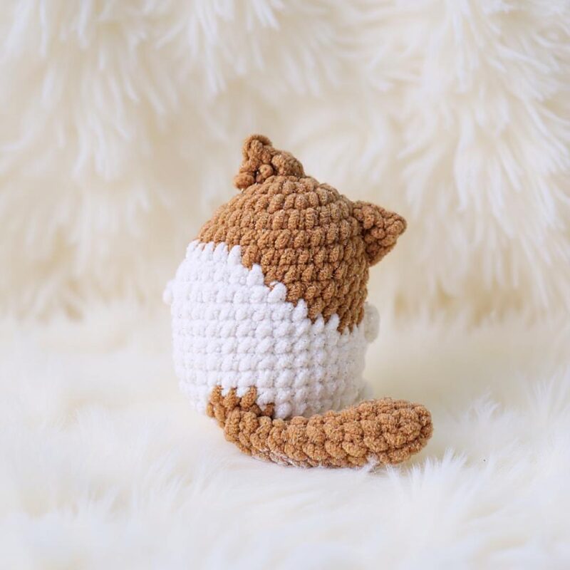 Pippin Mocha Cat Amigurumi Crochet Pattern - Adorable DIY Stuffed Animal Toy - Instant Download PDF - Image 5