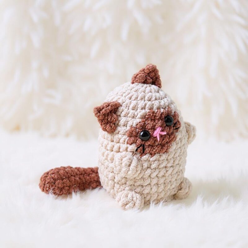 Pippin the Siamese Cat Amigurumi Crochet Pattern - Adorable DIY Stuffed Animal Toy - Instant Download PDF - Image 2