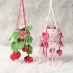 Hanging Plant Amigurumi Crochet Pattern - Adorable DIY Car Hanging Decor - Instant Download PDF