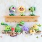Plants vs. Zombies Amigurumi Crochet Pattern Bundle - Fun DIY Stuffed Toys - Instant Download PDF