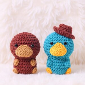 Platypus Amigurumi Crochet Pattern - Adorable DIY Stuffed Animal Toy - Instant Download PDF