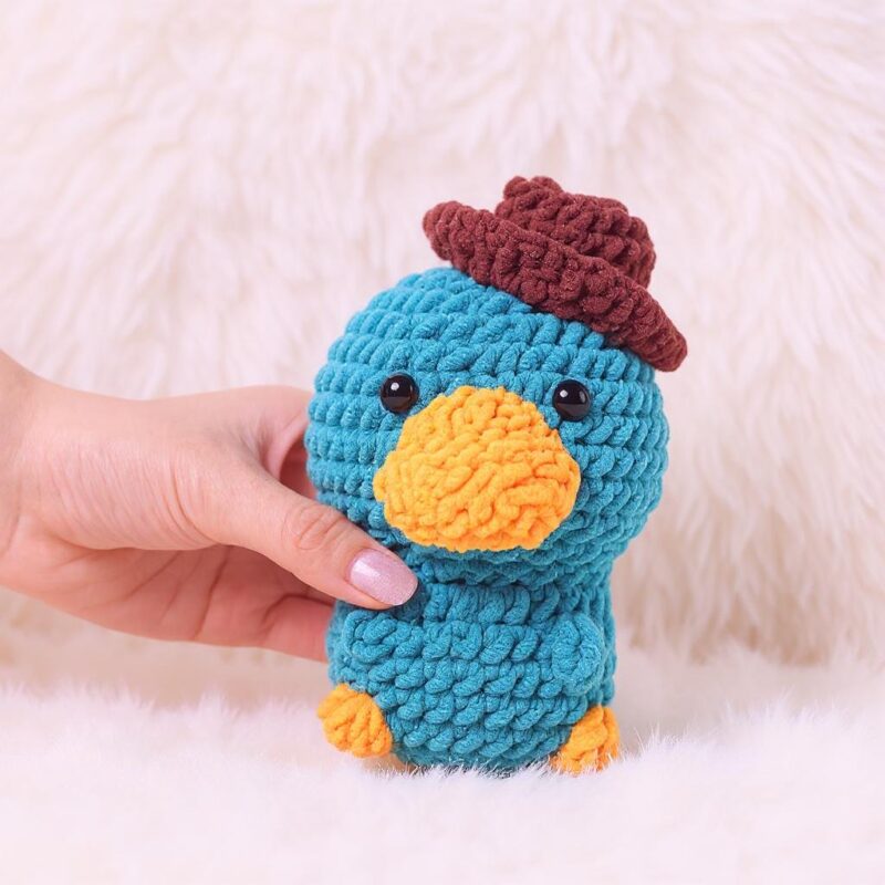 Platypus Amigurumi Crochet Pattern - Adorable DIY Stuffed Animal Toy - Instant Download PDF - Image 3