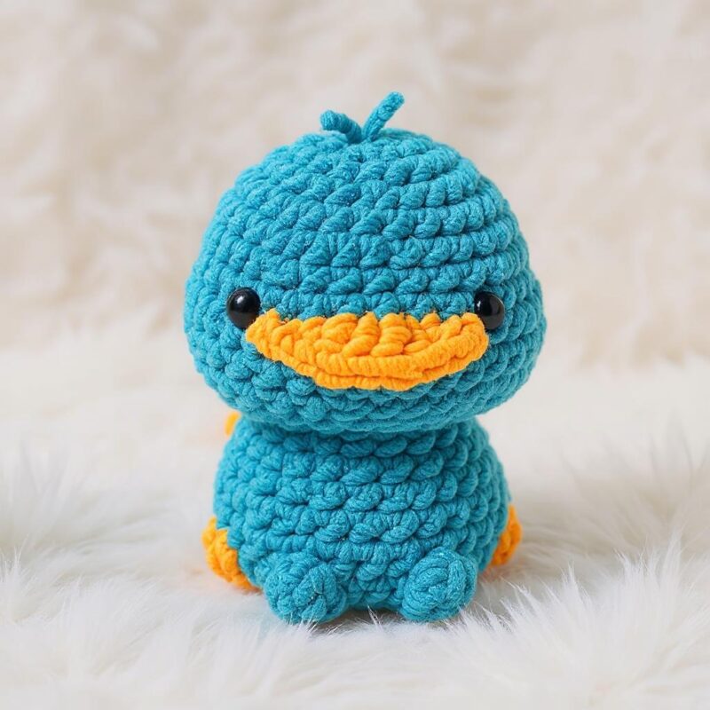 Platypus Amigurumi Crochet Pattern - No-Sew - DIY Stuffed Animal Toy - Instant Download PDF - Image 2
