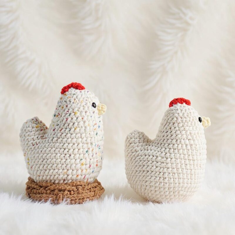 Chicken Family Amigurumi Crochet Pattern - Adorable DIY Stuffed Animal Toy - Instant Download PDF - Image 6