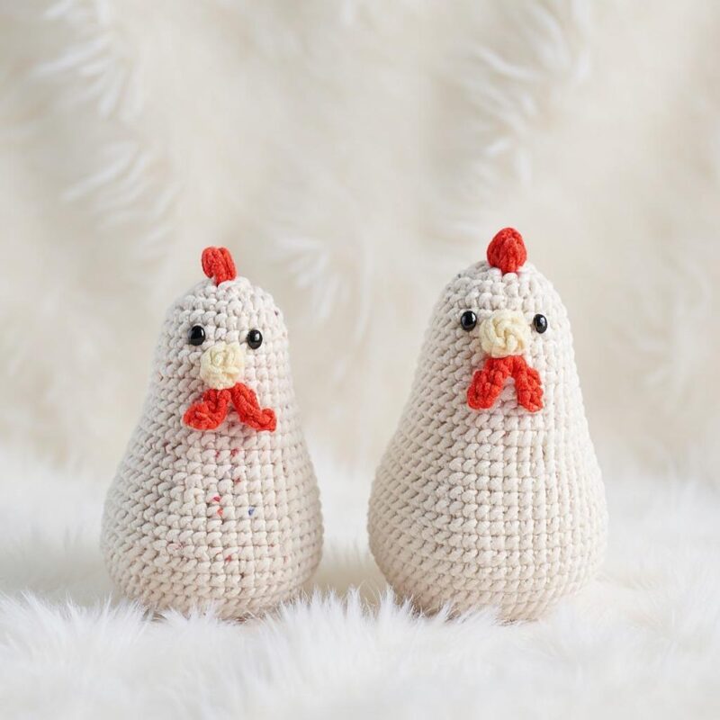Chicken Family Amigurumi Crochet Pattern - Adorable DIY Stuffed Animal Toy - Instant Download PDF - Image 9