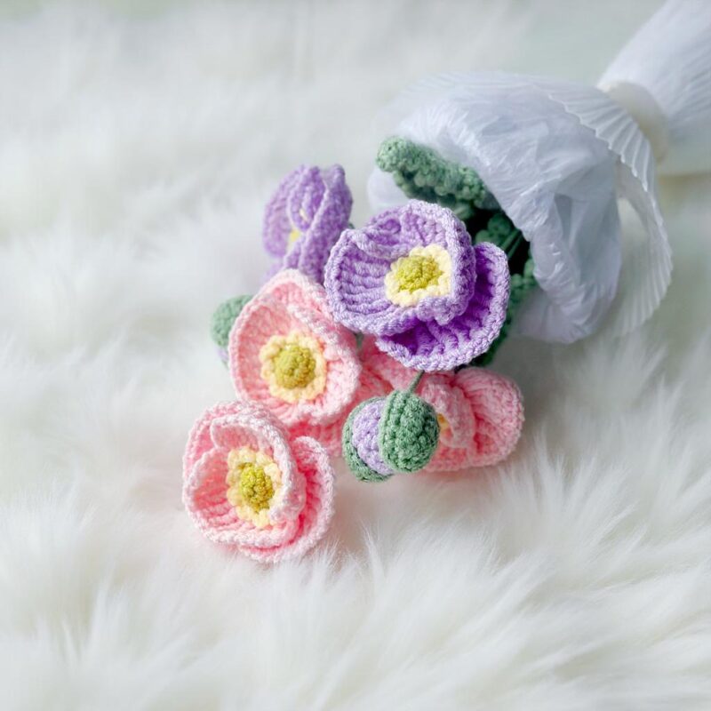Poppy Flower Amigurumi Crochet Pattern - Beautiful DIY Floral Decor - Instant Download PDF - Image 5