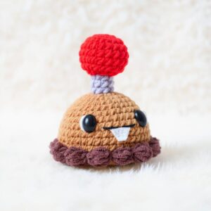 Potato Mine Amigurumi Crochet Pattern - Gamer-Inspired DIY Plushie - Instant Download PDF