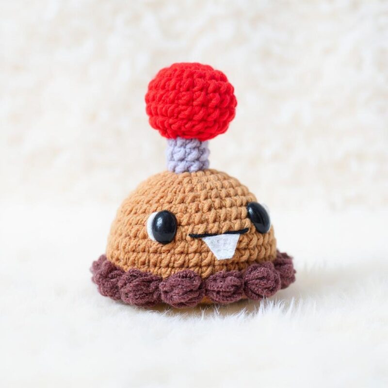 Potato Mine Amigurumi Crochet Pattern - Gamer-Inspired DIY Plushie - Instant Download PDF