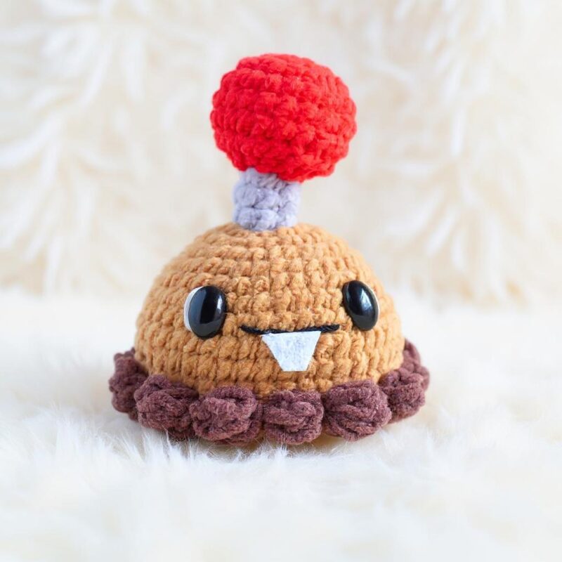 Potato Mine Amigurumi Crochet Pattern - Gamer-Inspired DIY Plushie - Instant Download PDF - Image 2