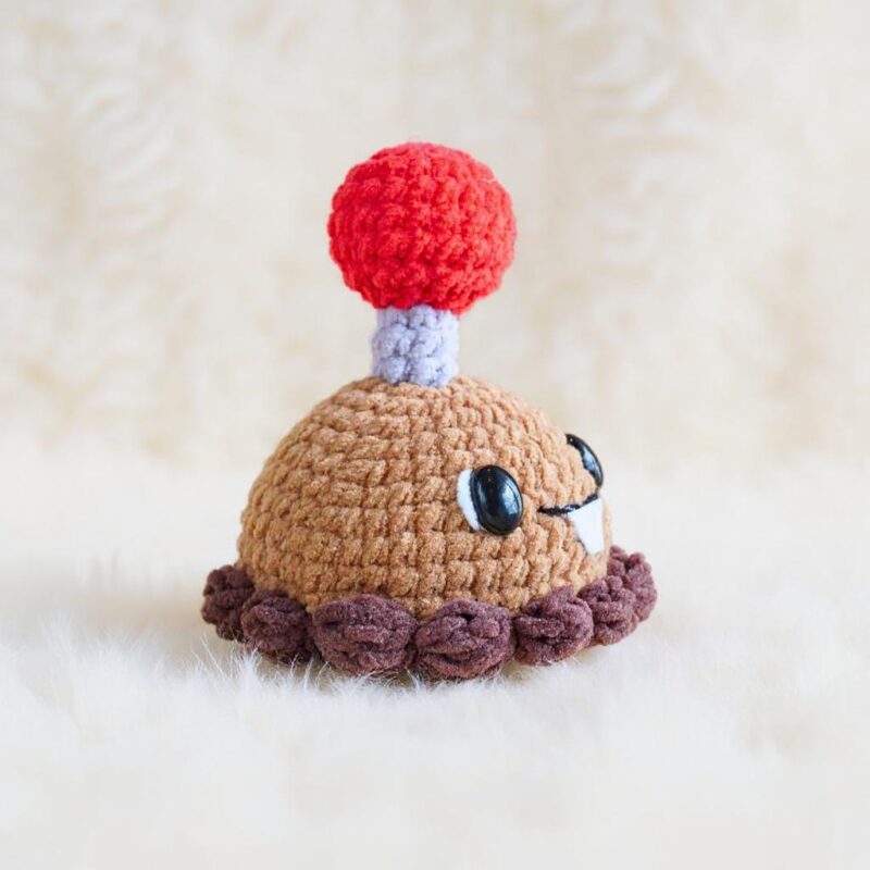 Potato Mine Amigurumi Crochet Pattern - Gamer-Inspired DIY Plushie - Instant Download PDF - Image 3