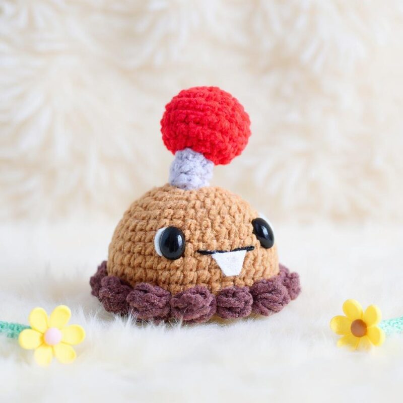 Potato Mine Amigurumi Crochet Pattern - Gamer-Inspired DIY Plushie - Instant Download PDF - Image 5