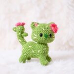 Cactus Cat Amigurumi Crochet Pattern - Adorable DIY Stuffed Animal Toy - Instant Download PDF