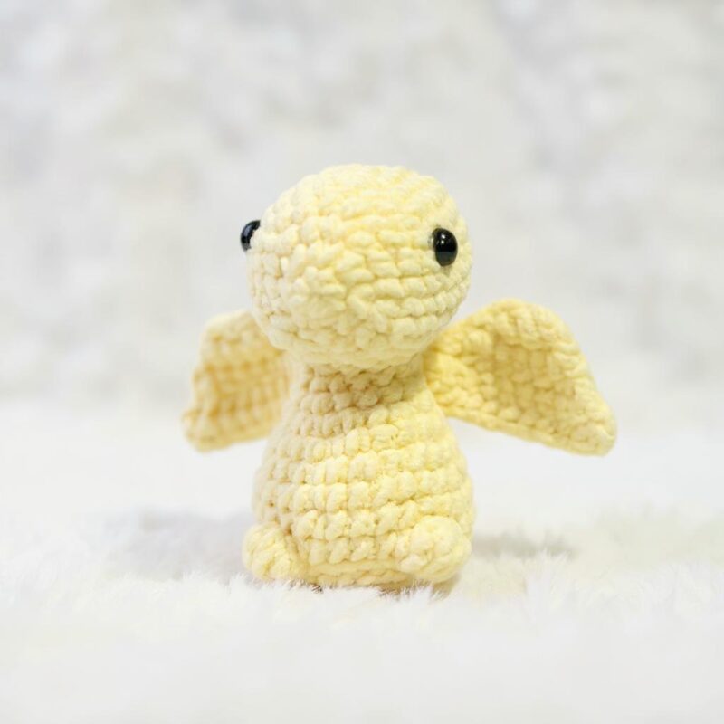 Pterosaur Dinosaur Amigurumi Crochet Pattern - No-Sew - DIY Stuffed Animal Toy - Instant Download PDF - Image 2