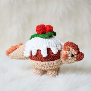 Ankyloburger Dinosaur Amigurumi Crochet Pattern - Adorable DIY Stuffed Animal Toy - Instant Download PDF
