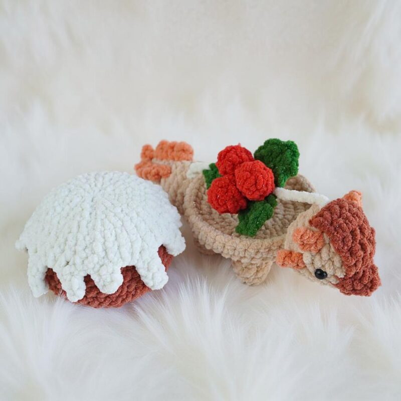 Ankyloburger Dinosaur Amigurumi Crochet Pattern - Adorable DIY Stuffed Animal Toy - Instant Download PDF - Image 6