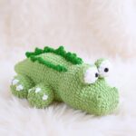 Pudgy Croc Amigurumi Crochet Pattern - Adorable DIY Stuffed Animal Toy - Instant Download PDF